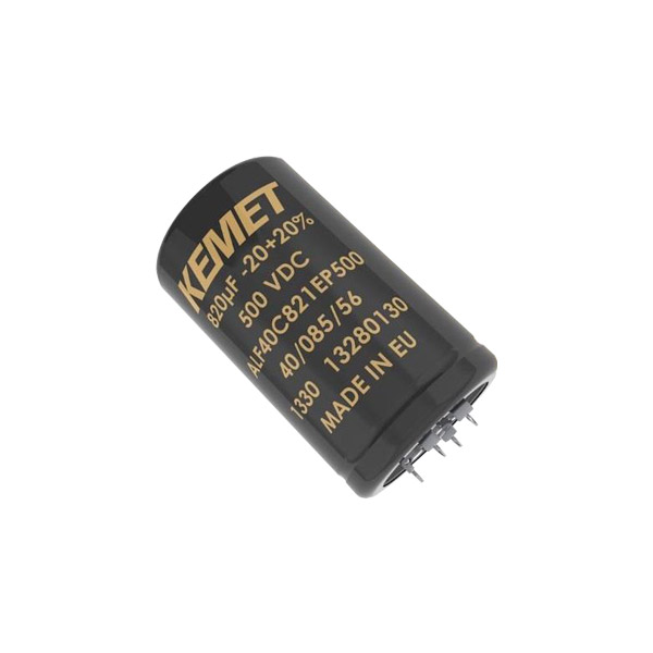 KEMET Press-Fit Aluminum Electrolytic Capacitors